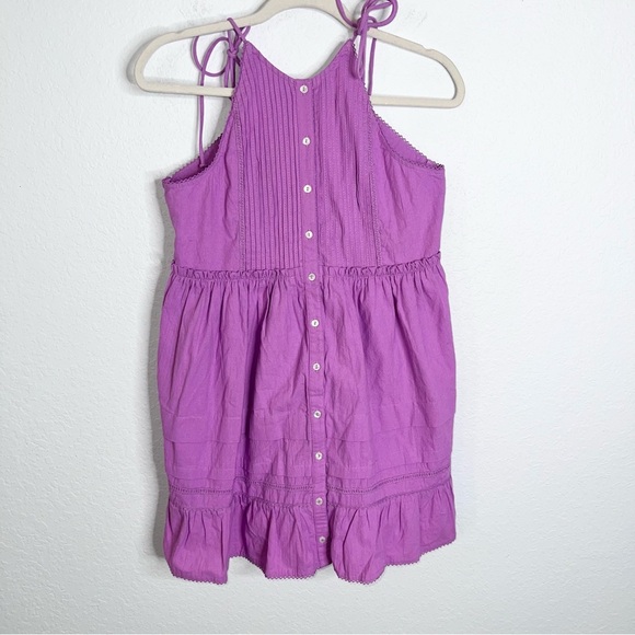 Free People Mini Dress Women’s Medium Desert Days Dramatic Orchid Halter S - Picture 5 of 10